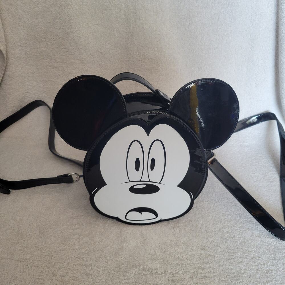 Loungefly Disney Spooked Mickey Mouse Convertible Mini Backpack Purse Glow dark
